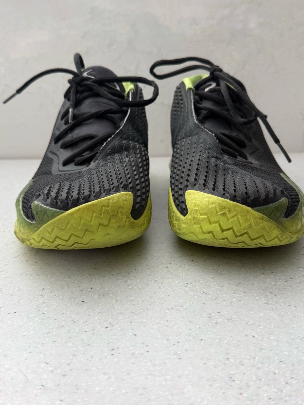 NikeCourt Mens Zoom Vapor Cage 4 Rafa Off Noir Volt DD1579-002 sz 11 Lime Black - Picture 7 of 10